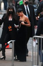 ZOE KRAVITZ Arrives at The Batman Premiere at Lincoln Center in New York 03/01/2022