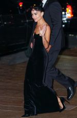 ZOE KRAVITZ Arrives at The Batman World Premiere in New York 03/01/2022