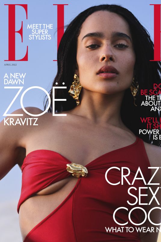 ZOE KRAVITZ in Elle Magazine, UK April 2022