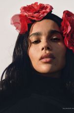 ZOE KRAVITZ in Elle Magazine, UK April 2022