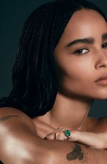 ZOE KRAVITZ in The Observer Magazine, March 2022