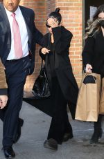ZOE KRAVITZ Leaves Bowery Hotel in New York 03/02/2022