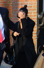 ZOE KRAVITZ Leaves Bowery Hotel in New York 03/02/2022