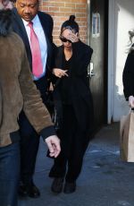 ZOE KRAVITZ Leaves Bowery Hotel in New York 03/02/2022