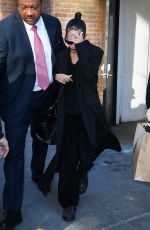 ZOE KRAVITZ Leaves Bowery Hotel in New York 03/02/2022