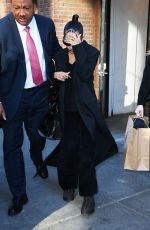 ZOE KRAVITZ Leaves Bowery Hotel in New York 03/02/2022