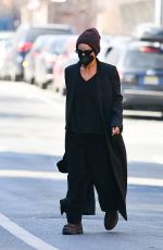 ZOE KRAVITZ Out and About in New York 03/08/2022