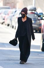ZOE KRAVITZ Out and About in New York 03/08/2022