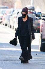 ZOE KRAVITZ Out and About in New York 03/08/2022