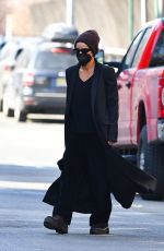 ZOE KRAVITZ Out and About in New York 03/08/2022