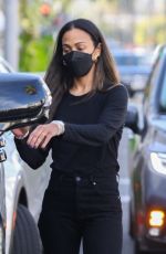 ZOE SALDAN Out Shopping in Beverly Hills 03/14/2022
