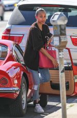 ZOE SALDANA Arrives at Her Spa Appointments in West Hollywood 03/23/2022