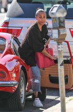 ZOE SALDANA Arrives at Her Spa Appointments in West Hollywood 03/23/2022