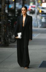 ZOEY DEUTCH Heading to Tonight Show in New York 03/08/2022