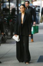 ZOEY DEUTCH Heading to Tonight Show in New York 03/08/2022