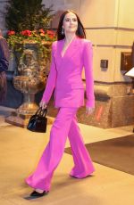 ZOEY DEUTCH Leaves Her Hotel in New York 03/22/2022