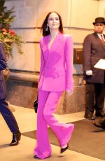 ZOEY DEUTCH Leaves Her Hotel in New York 03/22/2022