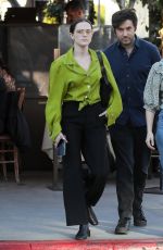 ZOEY DEUTCH Out with Friends in Beverly Hills 03/12/2022