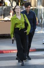 ZOEY DEUTCH Out with Friends in Beverly Hills 03/12/2022