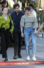 ZOEY DEUTCH Out with Friends in Beverly Hills 03/12/2022