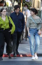 ZOEY DEUTCH Out with Friends in Beverly Hills 03/12/2022
