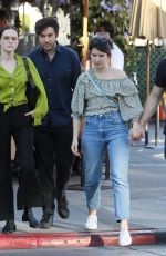 ZOEY DEUTCH Out with Friends in Beverly Hills 03/12/2022