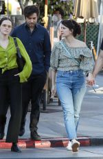 ZOEY DEUTCH Out with Friends in Beverly Hills 03/12/2022