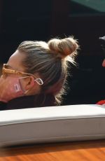 ABBIE CHATFIELD and Konrad Bien-Stephens Out in Venice 04/05/2022