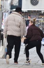 ABBIE CHATFIELD and Konrad Bien-Stephens Out in Venice 04/05/2022