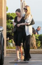 ABBY CHAMPION Leaves Nobu in Malibu 04/09/2022