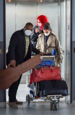 ADDISON RAE Arrives at JFK Airport in New York 04/24/2022