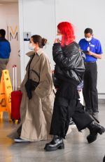 ADDISON RAE Arrives at JFK Airport in New York 04/24/2022