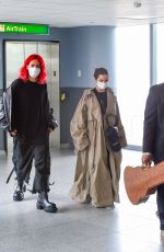 ADDISON RAE Arrives at JFK Airport in New York 04/24/2022