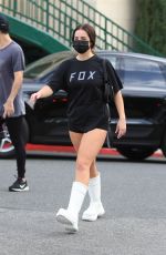 ADDISON RAE Leaves Hot Pilates Class in West Hollywood 04/26/2022
