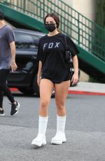 ADDISON RAE Leaves Hot Pilates Class in West Hollywood 04/26/2022