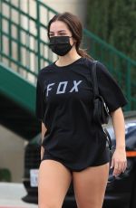 ADDISON RAE Leaves Hot Pilates Class in West Hollywood 04/26/2022