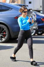 ADDISON RAE Leaves Workout in Los Angeles 04/01/2022