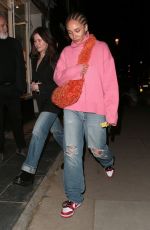 ADWOA ABOAH Night Out in Notting Hill 03/17/2022