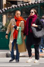 ADWOA ABOAH Out with Friends in New York 04/04/2022