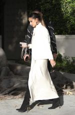 ALESSANDRA AMBROSIO and Matheus Mazzafera Heading to an Event in Beverly Hills 04/10/2022
