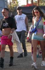 ALESSANDRA AMBROSIO Arrives at Coachella Valley Music and Arts Festival in Indio 04/17/2022