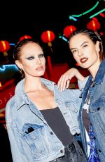 ALESSANDRA AMBROSIO at Alexander Wang Fall 2022 Runway Show in Los Angeles 04/19/2022