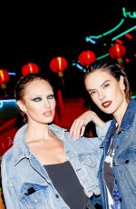ALESSANDRA AMBROSIO at Alexander Wang Fall 2022 Runway Show in Los Angeles 04/19/2022