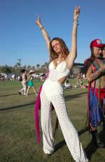 ALESSANDRA AMBROSIO at Coachella Valley Music And Arts Festival in Indio 04/15/2022