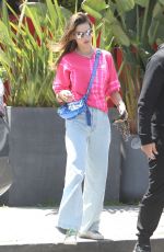 ALESSANDRA AMBROSIO Out for Lunch with Richard Lee and Matheus Mazzafera in Venice Beach 04/22/2022