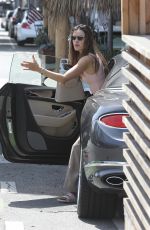 ALESSANDRA AMBROSIO Out Shopping in Santa Monica 04/21/2022