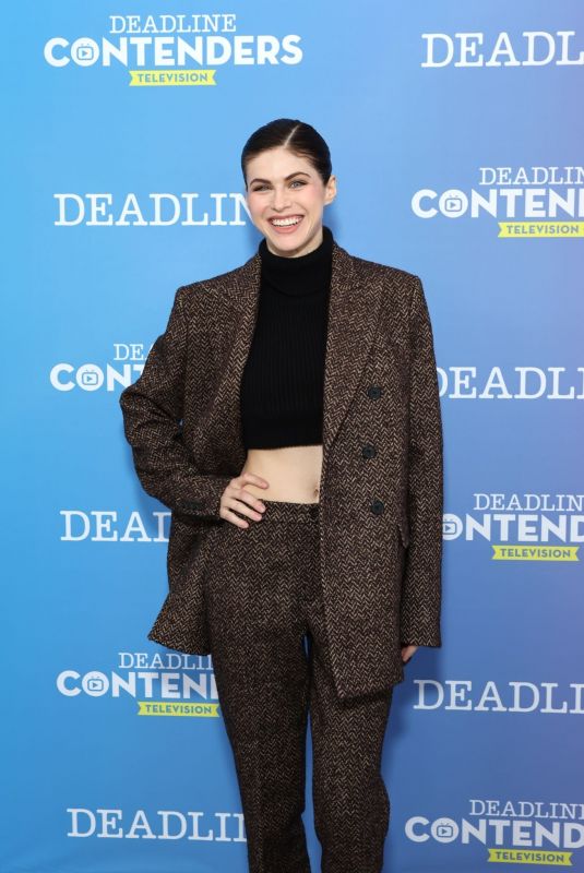 ALEXANDRA DADDARIO at Deadline Contenders Television Panel in Los Angeles 04/10/2022