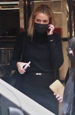 ALICE CAMPELLO and Alvaro Morata Out in Milan 04/26/2022
