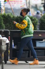 ALICIA KEYS Heading to Dinner in New York 04/05/2022