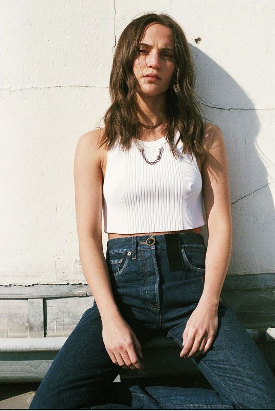 ALICIA VIKANDER for Harper